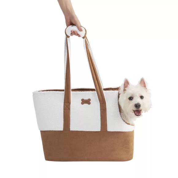 Koolaburra by UGG Faux Suede and Sherpa Pet Carrier - Picture 9 of 9